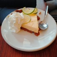 Key lime pie, best I've ever tasted at Tascamastai in Lisbon