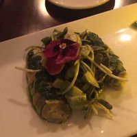 zucchini rollatini appetizer  at Blossom Restaurant Chelsea in New York City