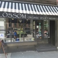 outside at Blossom Restaurant Chelsea in New York City