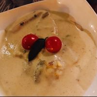 ravioli appetizer  at Blossom Restaurant Chelsea in New York City