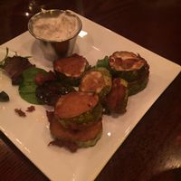 fried pickles at Blossom Restaurant Chelsea in New York City