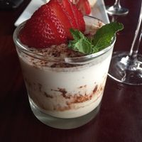 tiramisu  at Blossom Restaurant Chelsea in New York City