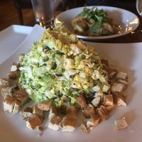 Cesar Salad with Gardein Chicken  at Blossom Restaurant Chelsea in New York City