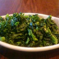 Sauteed Broccoli Rabe at Blossom Restaurant Chelsea in New York City
