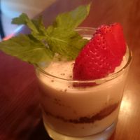 Tiramisu at Blossom Restaurant Chelsea in New York City