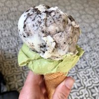 Match and cookies - amazing!  at Veganista Ice Cream II in Vienna