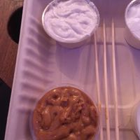 Vegan Mayo and Vegan Satay at Reykjavik Chips in Reykjavik