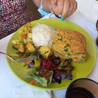 Torta de legumes at Pausa Util in Braga