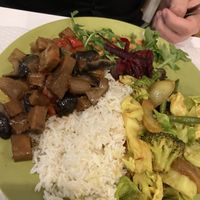 Platô de seitan   at Pausa Util in Braga