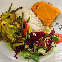 Lentil pie at Pausa Util in Braga