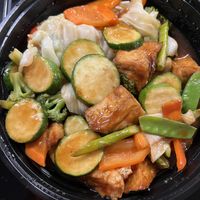 Vegetable delight (added tofu)  at Ginger and Spice in Dayton