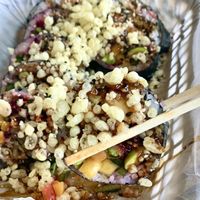 Their sushi rolls are huge!!  at Fusian - Miamisburg-Centerville Rd in Dayton