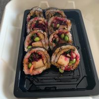 Veggie and tofu sushi  at Fusian - Brown St in Dayton