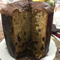 panettone  at Schocolade in Lima