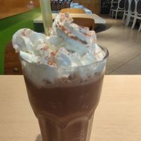 Chocolate smoothie at Nature's Recipe Cafe in Petaling Jaya
