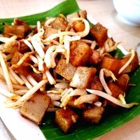 Fried radish at Nature's Recipe Cafe in Petaling Jaya