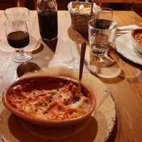 Lasagnetta di pane carasau at Torre Morgana in Umbertide