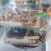 Vegan options clearly labelled at Gelateria Italia in Rovinj