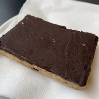 Chocolate coconut bar at Gelateria Italia in Rovinj