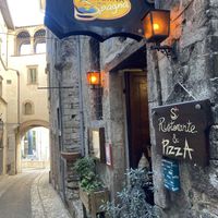   at Taverna dello Spagna  in Spoleto