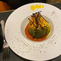 Ottima zucchina ripiena at Taverna dello Spagna  in Spoleto