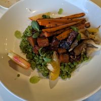 Curry glazed seitan at Forage in Lakewood