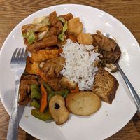 Vegan at Ahimsa Buffet 無肉食 in Hong Kong Island