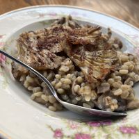 Risotto   at Kafe Leila in Tbilisi