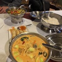 Tofu Curry rouge   at Panya Thai in Maribo