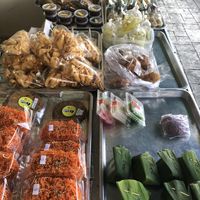 Various chips, sticky rice, bread and even banana cakes.  at Luk To in Phuket