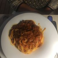 Vegan soy ragù  at Gintilla in Olbia