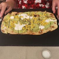 Mexican pizza at Gintilla in Olbia