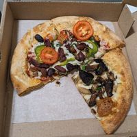 Veg Out and Holy Shiitake at Mellow Mushroom in Richmond