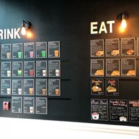 Menu at The Cold Pressery in Mississauga