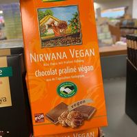 Vegan chocolate  at L'Eau Vive in Courbevoie