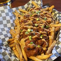 Chili Cheeze Fries at Black Water Bar in Portland