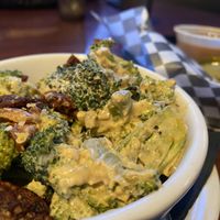 Broccoli Bacon Salad  at Black Water Bar in Portland