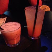 cocktails  at Black Water Bar in Portland