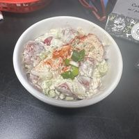 Potato salad - really excellent  at Black Water Bar in Portland