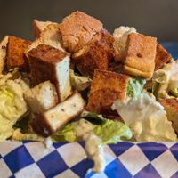 Chicken Caesar Salad at Black Water Bar in Portland