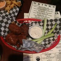 buffalo wings at Black Water Bar in Portland