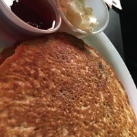 Brunch: Blueberry Pancakes at Black Water Bar in Portland