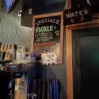 Specials  at Black Water Bar in Portland