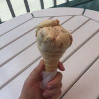 maple walnut flavor  at CJ's Big Dipper in Bar Harbor