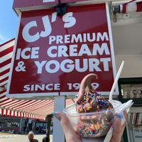   at CJ's Big Dipper in Bar Harbor