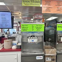   at CJ's Big Dipper in Bar Harbor