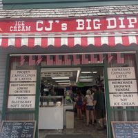   at CJ's Big Dipper in Bar Harbor