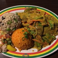 Vegetable curry  at Jamaican Grill in Guam