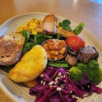 Big brekkie at Cafe Mimosa in Takapuna