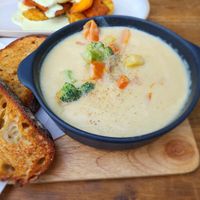 Vegan Creamy Stew at Cafe Mimosa in Takapuna